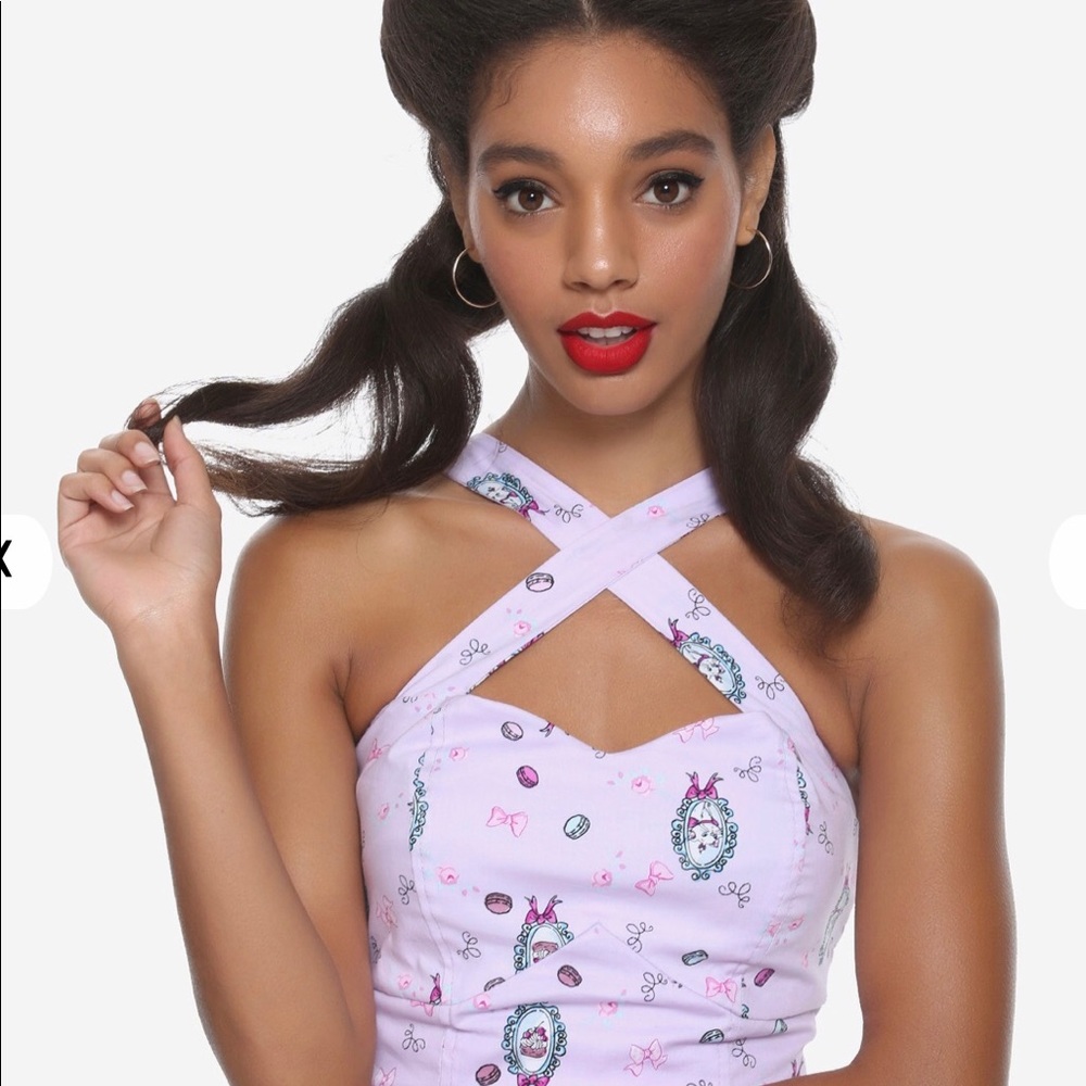 DISNEY THE ARISTOCATS MARIE RETRO CROP TOP